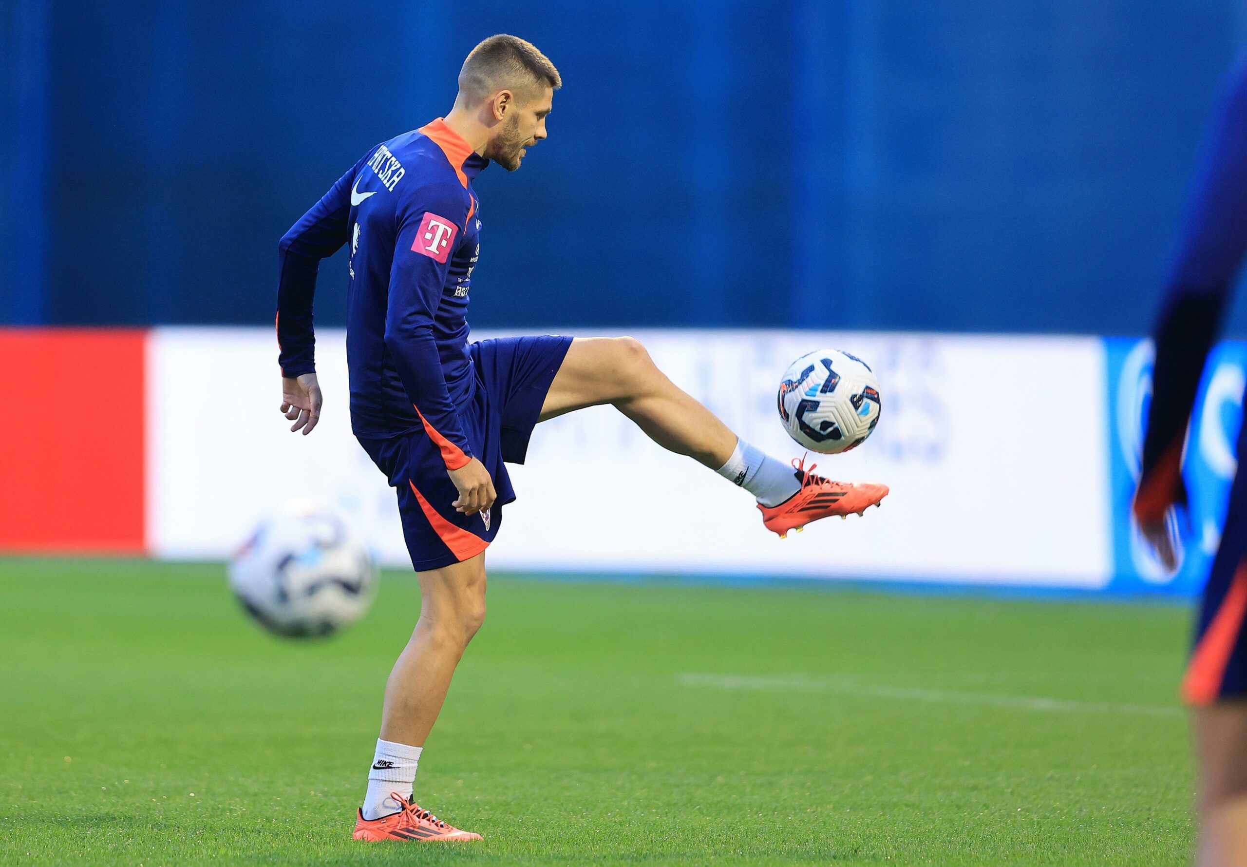 Zagreb, Croatia. 11th Oct, 2024. Andrej Kramaric during the Croatian National Team training session at Maksimir Stadion in Zagreb, Croatia on October 11, 2024. Photo: Marko Prpic/PIXSELL Credit: Pixsell/Alamy Live News