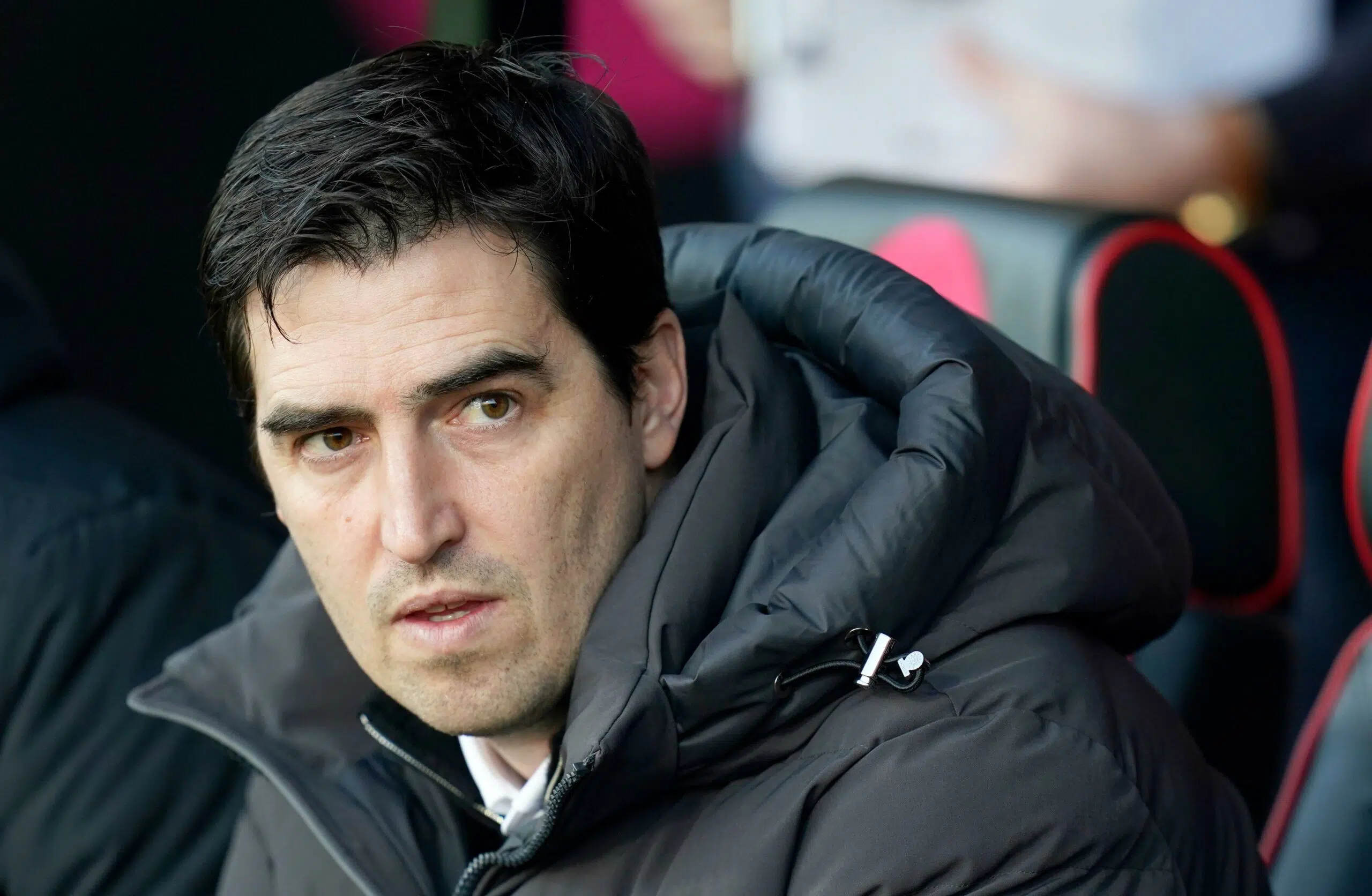 Bournemouth manager Andoni Iraola before the Emirates FA Cup third round match at the Vitality Stadium