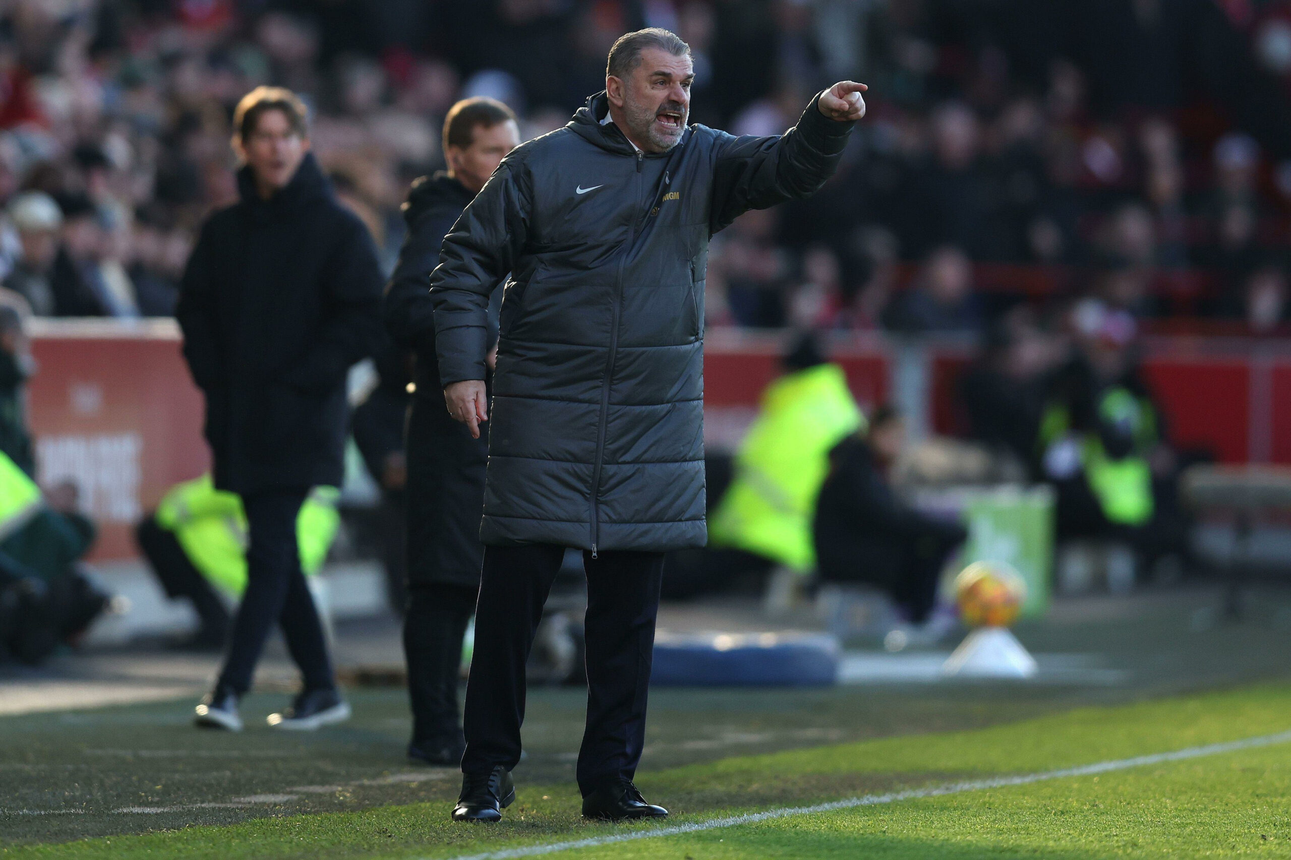 London, UK. 2nd Feb, 2025. Ange Postecoglou, Manager of Tottenham Hotspur during the Premier League match at Gtech Community Stadium, London. Picture credit should read: Paul Terry/Sportimage Credit: Sportimage Ltd/Alamy Live News