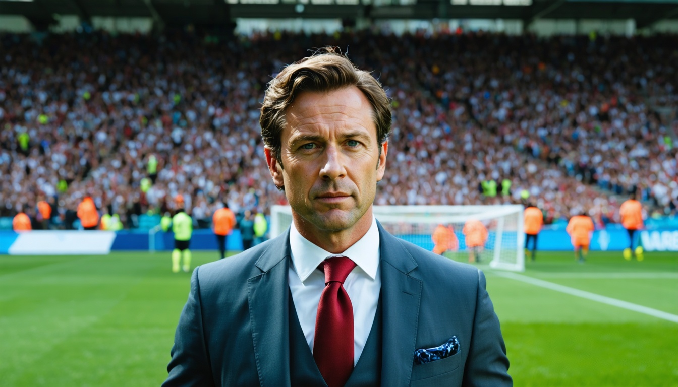 Header image for the article: Rúben Amorim's Faith in Højlund: A Striker's Journey at Manchester United