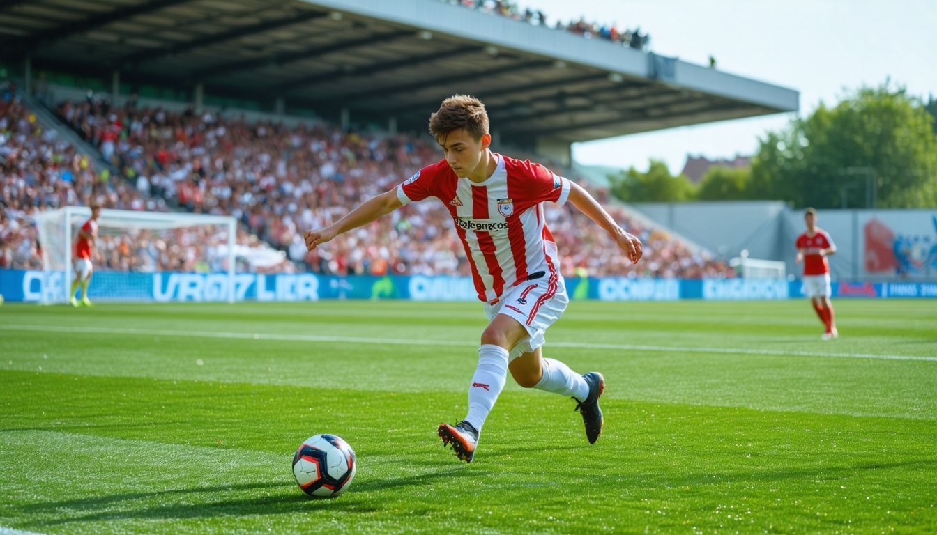 Header image for the article: Ajax's Pursuit of Román Vega: A Transfer Battle in the Making