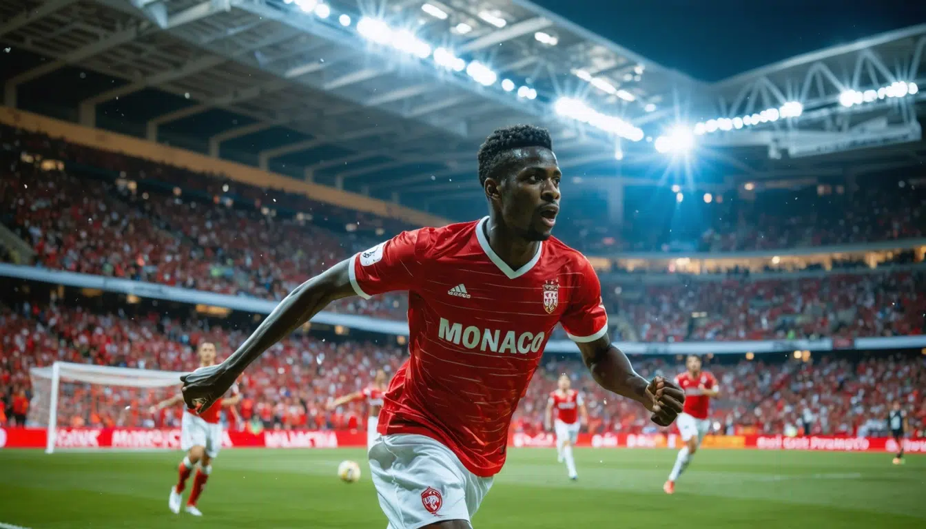 Header image for the article: Folarin Balogun Scores in Monaco's Crucial Ligue 1 Clash