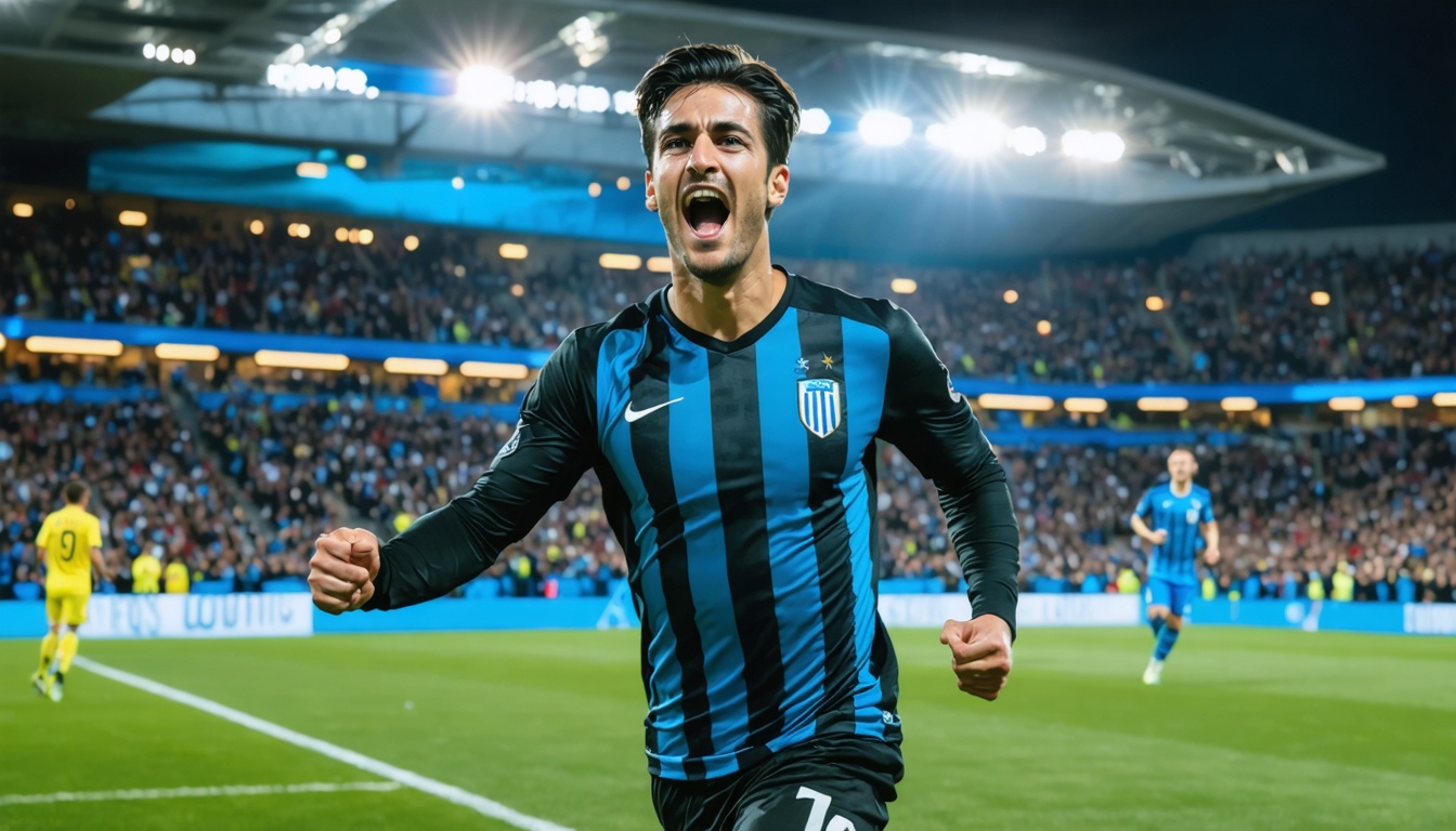 Header image for the article: Valentín Carboni's Heroics Secure Victory for Inter Milan