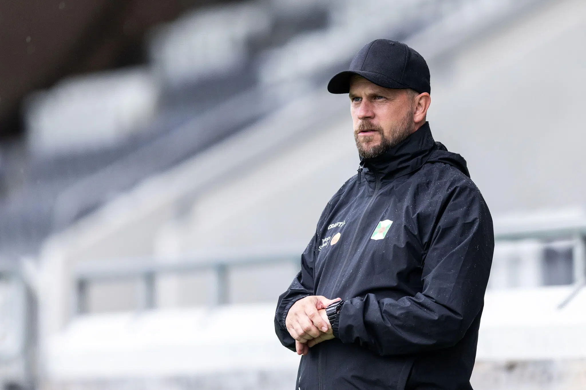 240615 Varbergs tränare Tobias Linderoth under fotbollsmatchen i Superettan mellan Utsikten och Varberg den 15 juni 2024 i Göteborg. Foto: Michael Erichsen/BILDBYRÅN/COP 89/MI0685 fotboll football soccer fotball superettan utsikten varberg (Photo by MICHAEL ERICHSEN/Bildbyran/Sipa USA) Credit: Sipa US/Alamy Live News