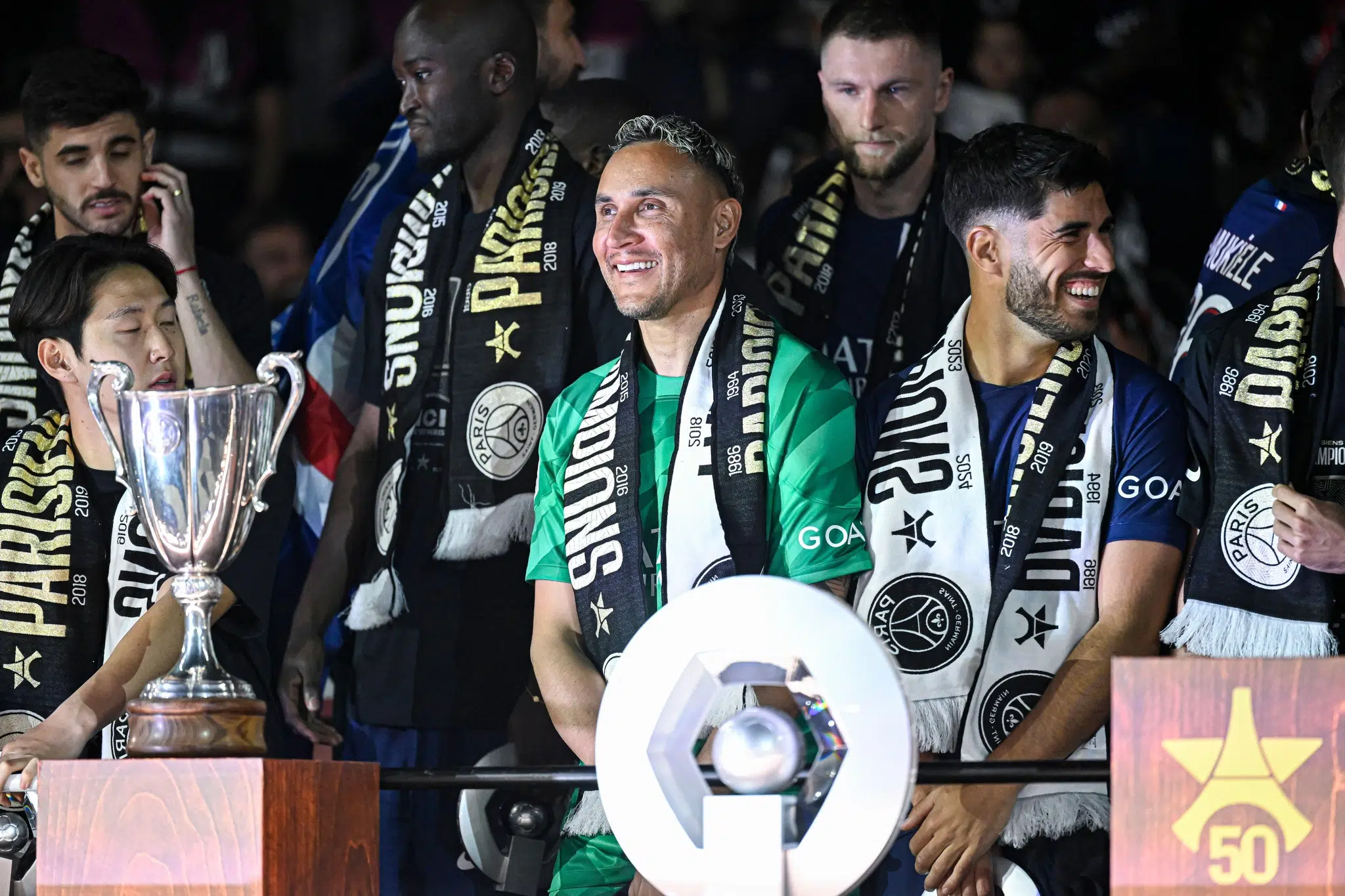 Paris, France. 12th May, 2024. Goalkeeper Keilor Keylor Antonio Navas Gamboa during the Ligue 1 football match Paris Saint-Germain PSG VS Toulouse TFC on May 12, 2024 at Parc des Princes stadium in Paris, France. Photo Victor Joly/DPPI Credit: DPPI Media/Alamy Live News