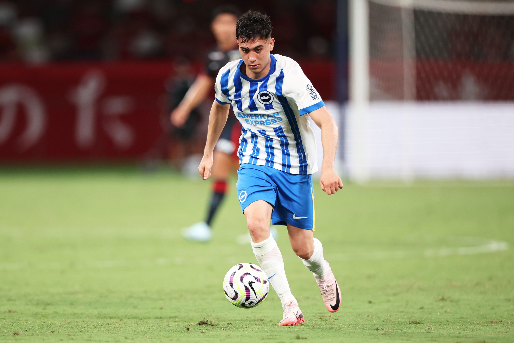Japan National Stadium, Tokyo, Japan. 24th July, 2024. Facundo Buonanotte (Brighton), JULY 24, 2024 - Football/Soccer : Brighton & Hove Albion Japan Tour 2024 between Brighton & Hove Albion 5-1 Kashima Antlers at Japan National Stadium, Tokyo, Japan. Credit: AFLO SPORT/Alamy Live News