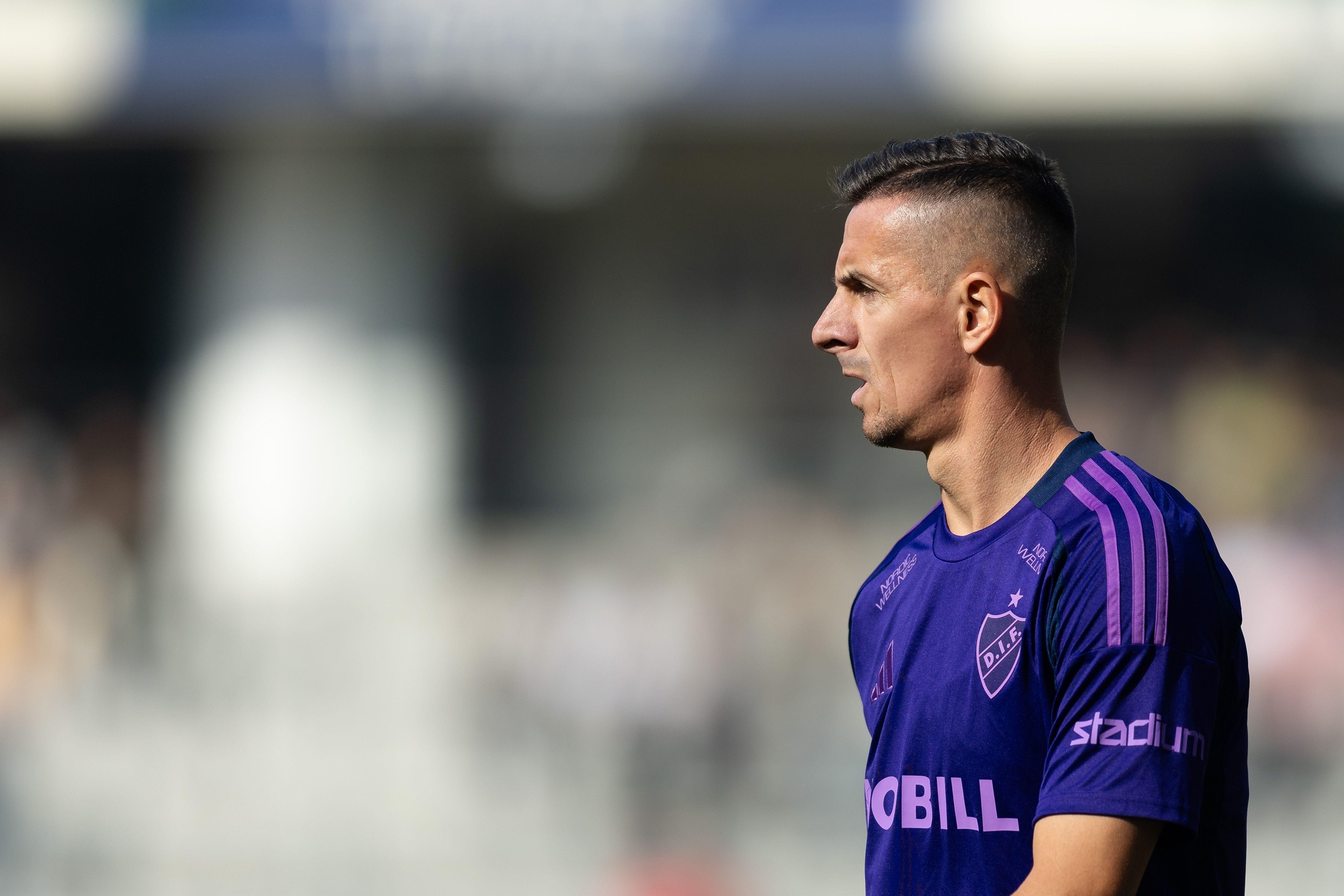 240922 Djurgårdens Haris Radetinac under fotbollsmatchen i Allsvenskan mellan GAIS och Djurgården den 22 september 2024 i Göteborg. Foto: Michael Erichsen / BILDBYRÅN / COP 89 / MI0722 allsvenskan djurgården football fotball fotboll gais soccer (Photo by MICHAEL ERICHSEN/Bildbyran/Sipa USA)