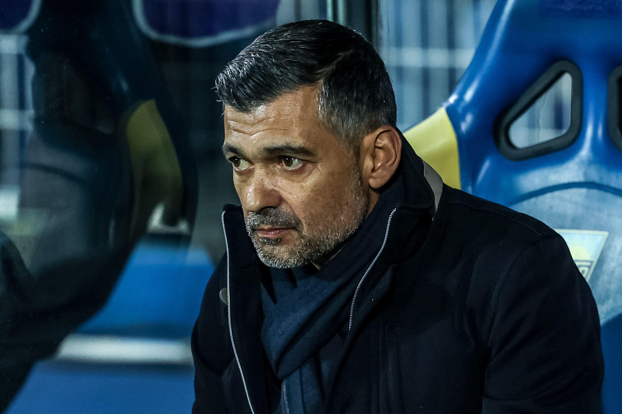 Estoril, Portugal . 30th Mar, 2024. Estoril, Portugal, March 30th 2024: Sérgio Conceição (FC Porto Manager) in action during the Liga Portugal Betclic game between Estoril Praia v FC Porto at Estádio António Coimbra da Mota, Estoril, Portugal (João Bravo/SPP) Credit: SPP Sport Press Photo. /Alamy Live News
