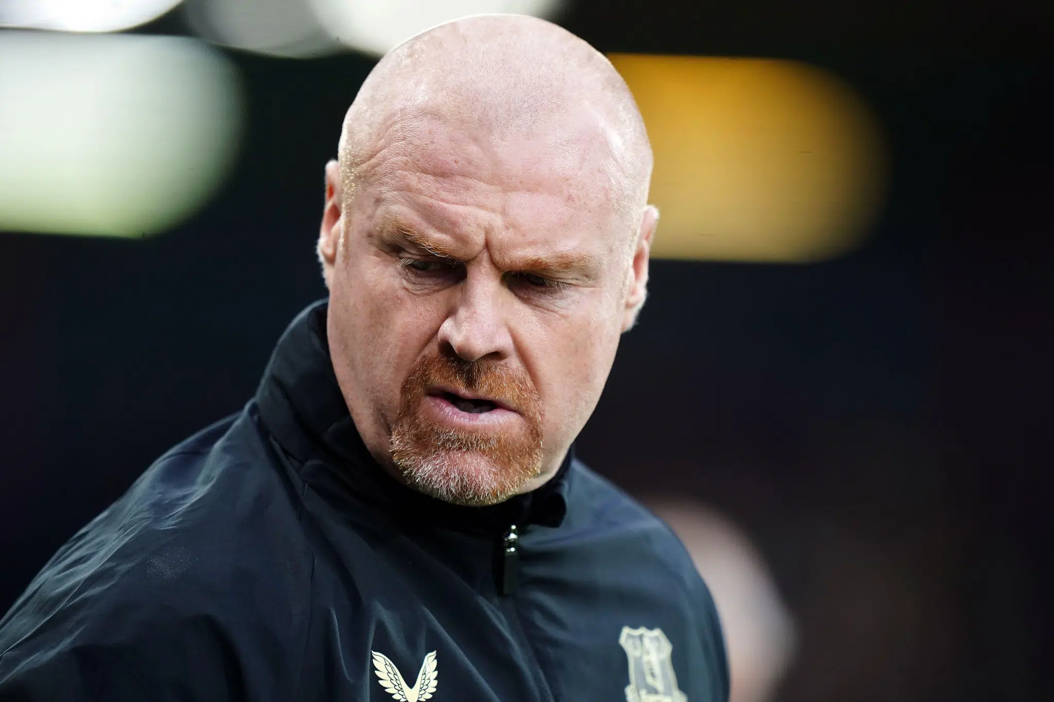 Everton manager Sean Dyche during the Premier League match at the Vitality Stadium, Bournemouth. Picture date: Saturday January 4, 2025.
