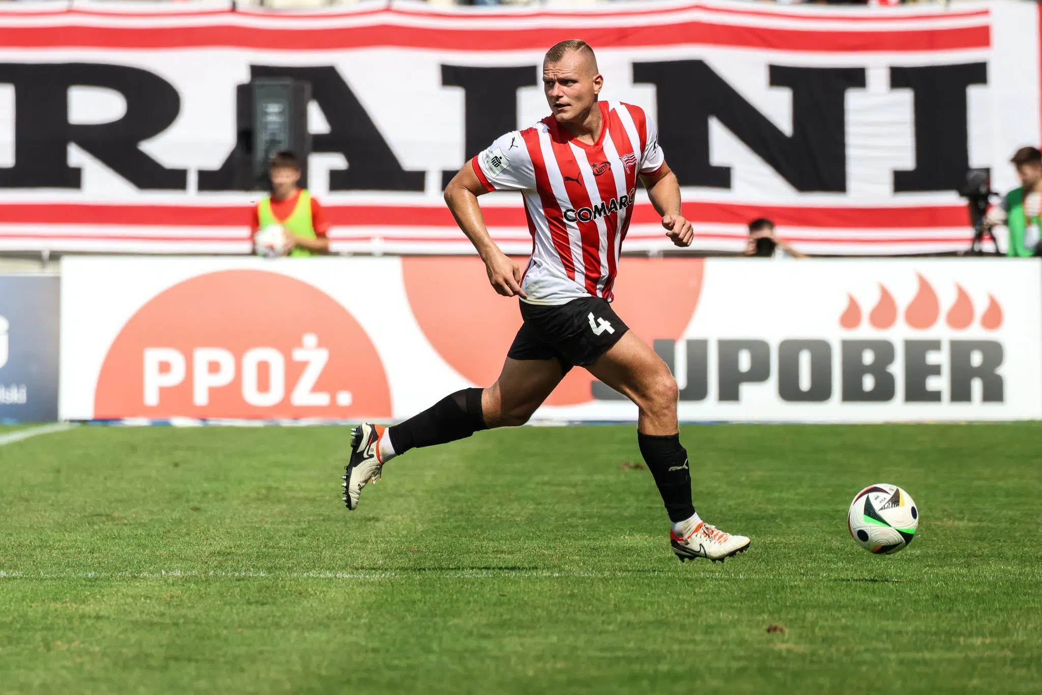 Krakow, Poland. 21st July, 2024. football 2024 2025 PKO BP Ekstraklasa Cracovia vs Piast Gliwice op: Pawel Jaroszynski Credit: Konrad Swierad/Alamy Live News