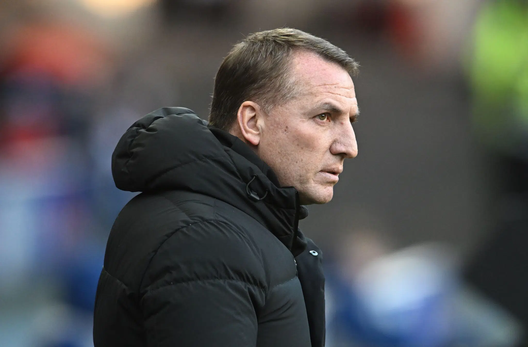 Glasgow, Scotland, 2nd January 2025. Celtic Manager Brendan Rodgers during the Scottish Premiership match at Ibrox Stadium, Glasgow. Picture credit should read: Neil Hanna / Sportimage